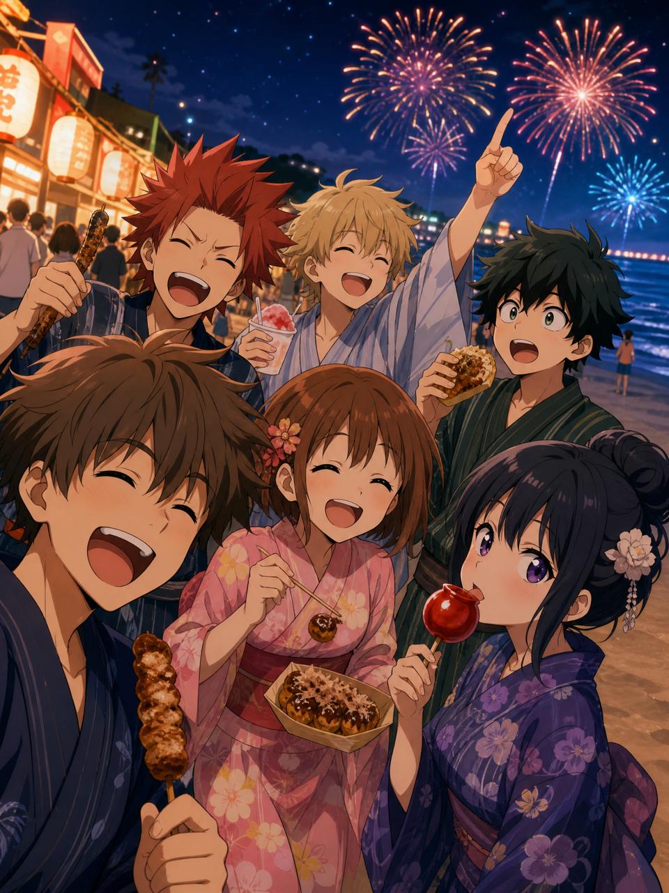 糖心-夏日祭典生活动漫教程